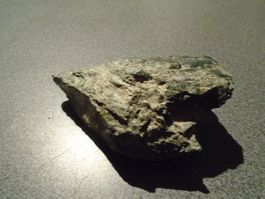 Stein Serpentin, Steinbruch Schranz, grün/weiss