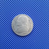 2 Lire 1867 Vatican