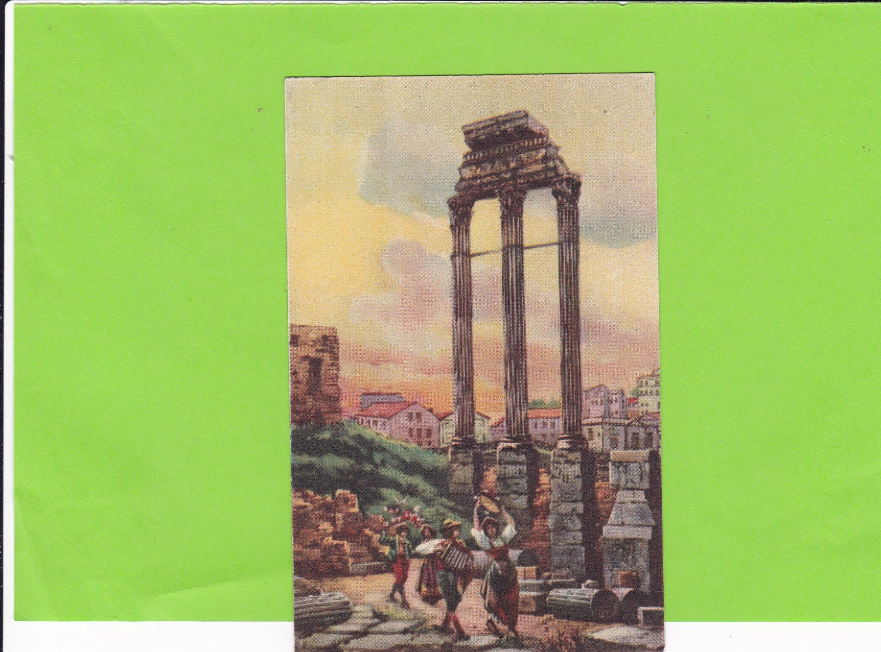 Cartes postales: Roma-Tempio di Castore e Polluce – D'occasion à St. Peterzell par neckertal