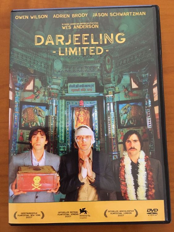 Darjeeling Limited (Dvd) Wilson, Brody, Schwartzman (Gebraucht) in ...