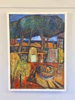 Original Gemälde von Robert Pfeifer – Signiert–137.5 x 102cm