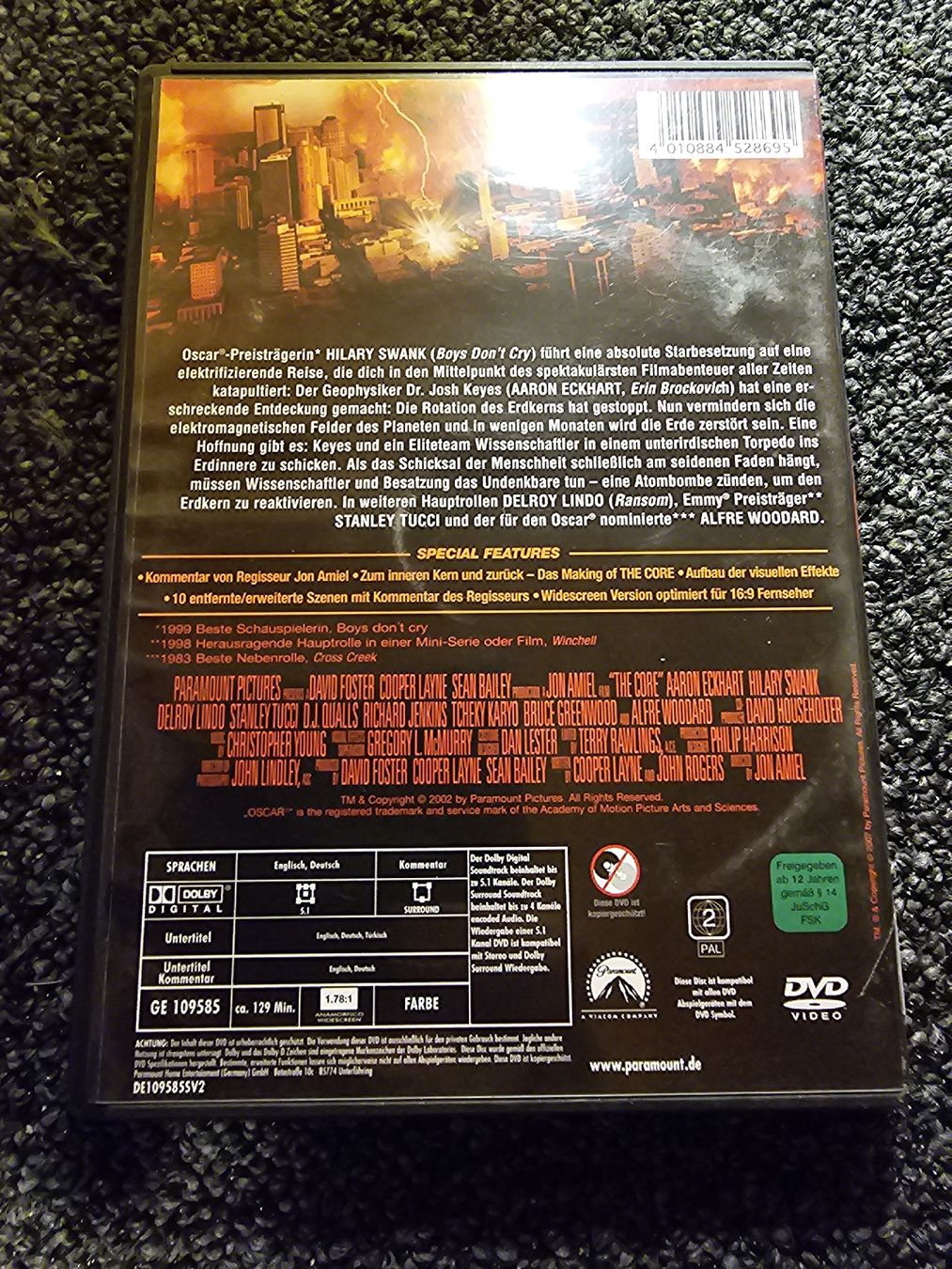Alle DVDs: DVD The Core - Der Innere Kern(15183) – Gebraucht aus Ruswil von jan_bxl5 1