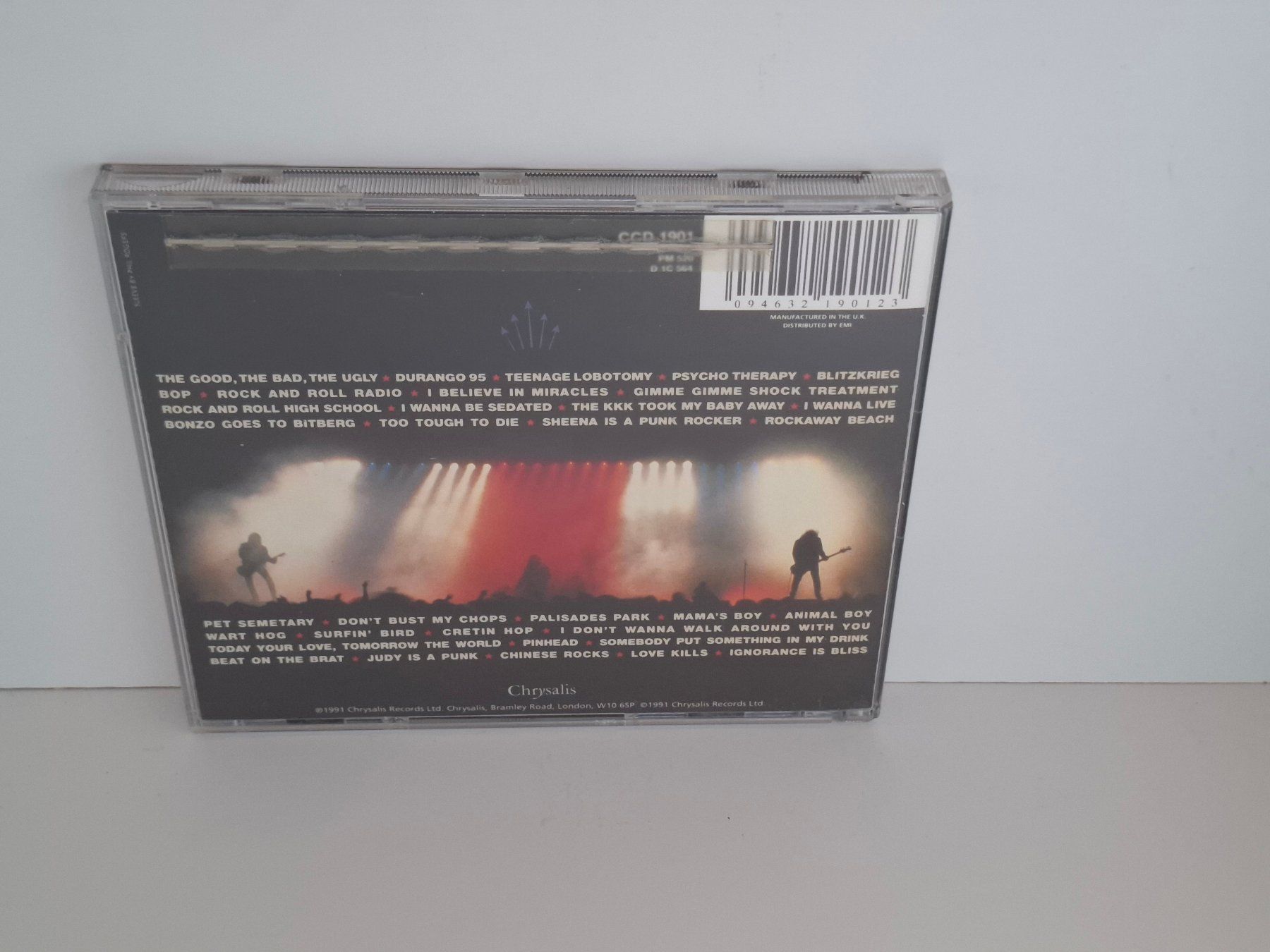 CD: CD Ramones, Loco Live – Usato da Derendingen venduto da Masterhall 2