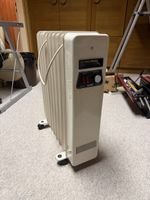 Ölradiator Brillant mit Thermostat und Rollen weiss