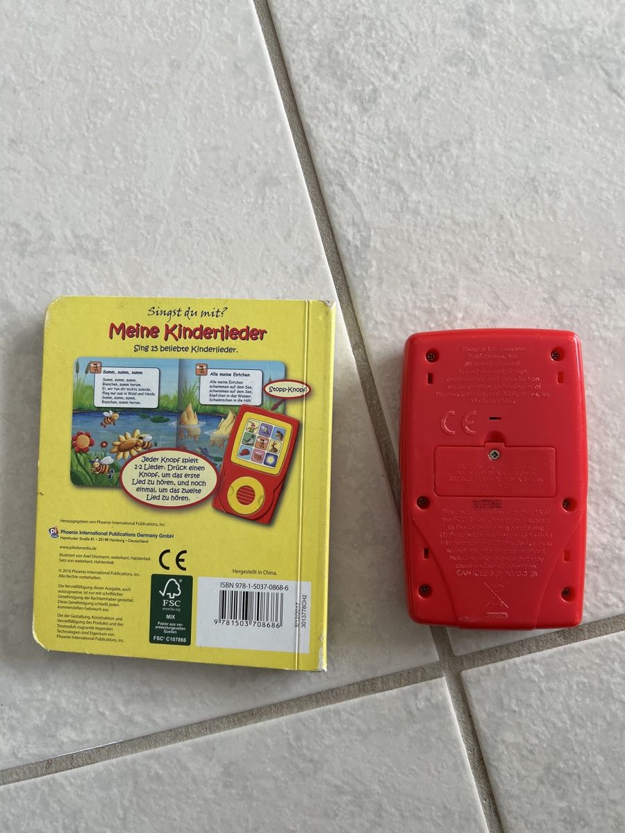 Libri: Buch Kinderlieder mit Musikbox – Usato da Lostorf venduto da Venice16 1