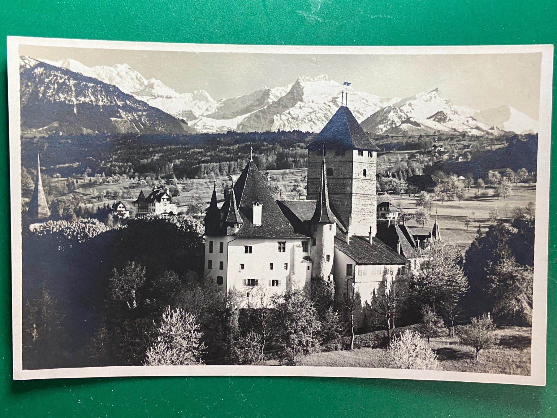 Cartoline postali: Spiez am Thunersee – Usato da Steg VS venduto da danwer74