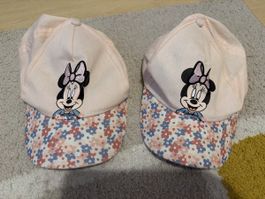 2x Minnie Mouse Sonnenhut Gr. 98–104 von C&A 