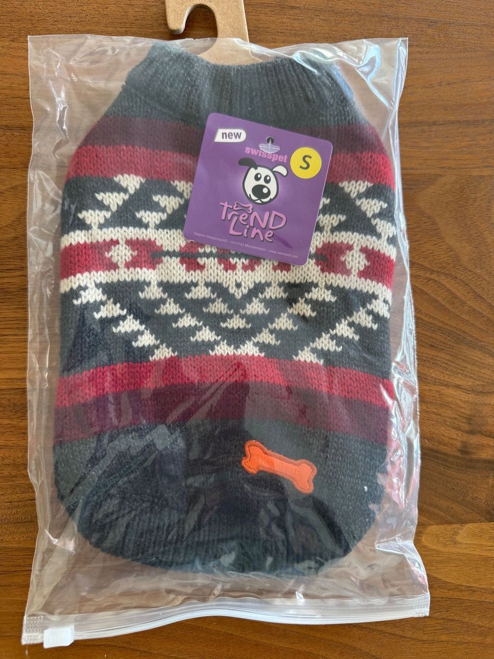 Abbigliamento: Winterlicher Hundepullover Grösse S - Neu mit Etikett – Nuovo e nell'imballaggio originale da Wilen b. Wollerau venduto da rosmarin13 4