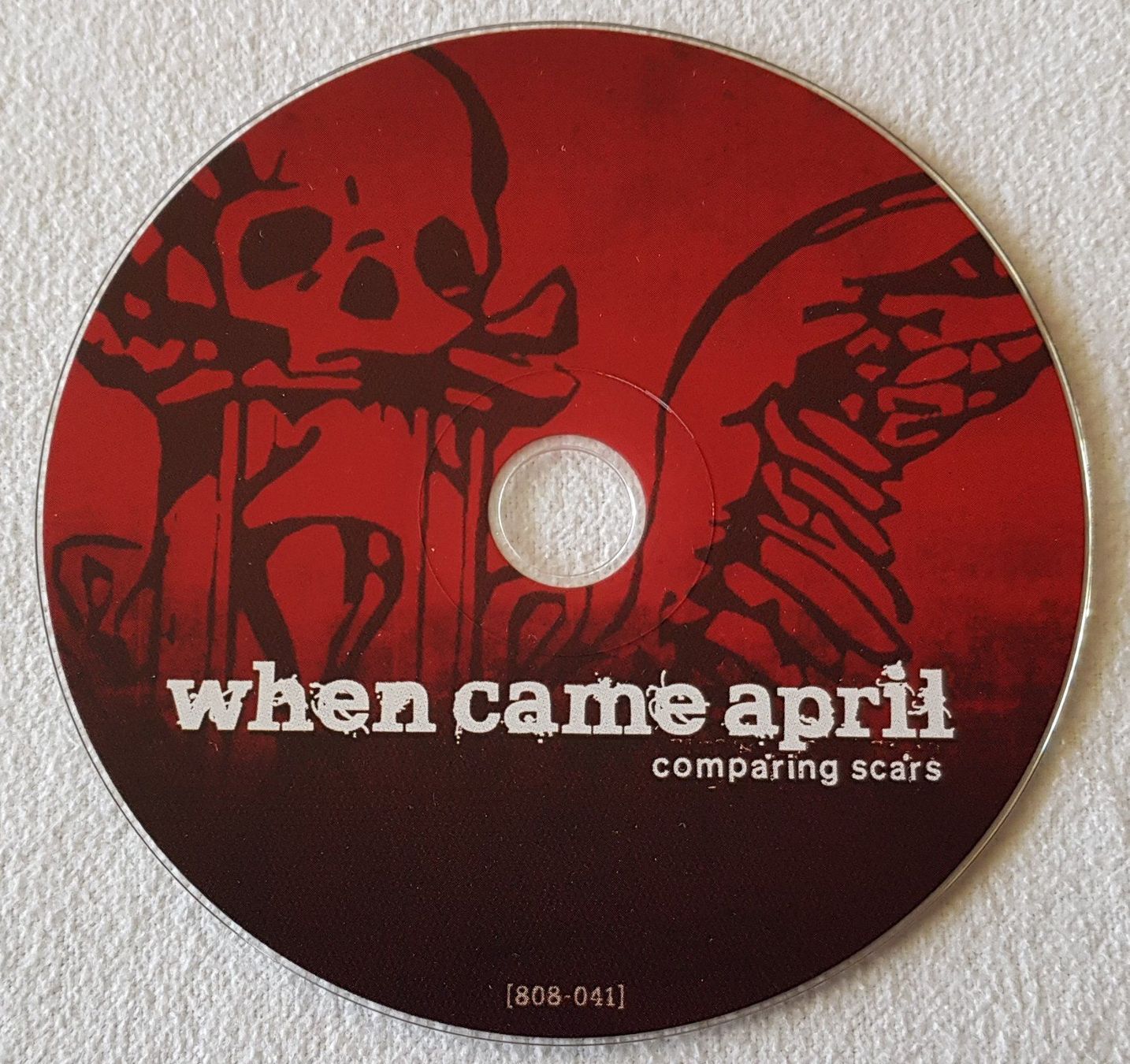 CD: When Came April – Comparing Scars - CD - 2007 - First Press – Usato da Uster venduto da Zardodel 2