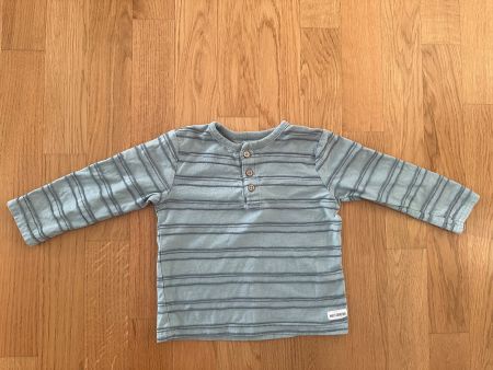 Gestreiftes Langarmshirt Grösse 92