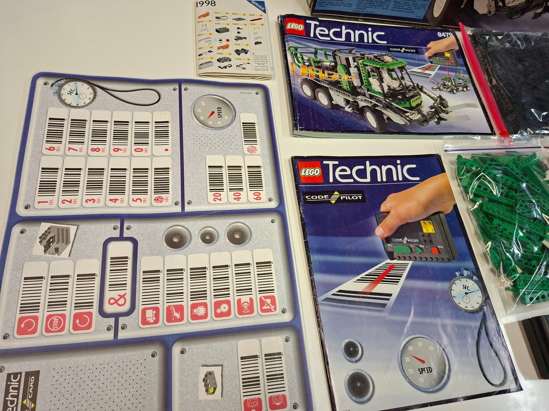 Lego Giocattoli: Lego 8479 Technic Barcode Multi-Set OVP – Usato da Sils im Domleschg venduto da AMAG_AUDI_ZH 2