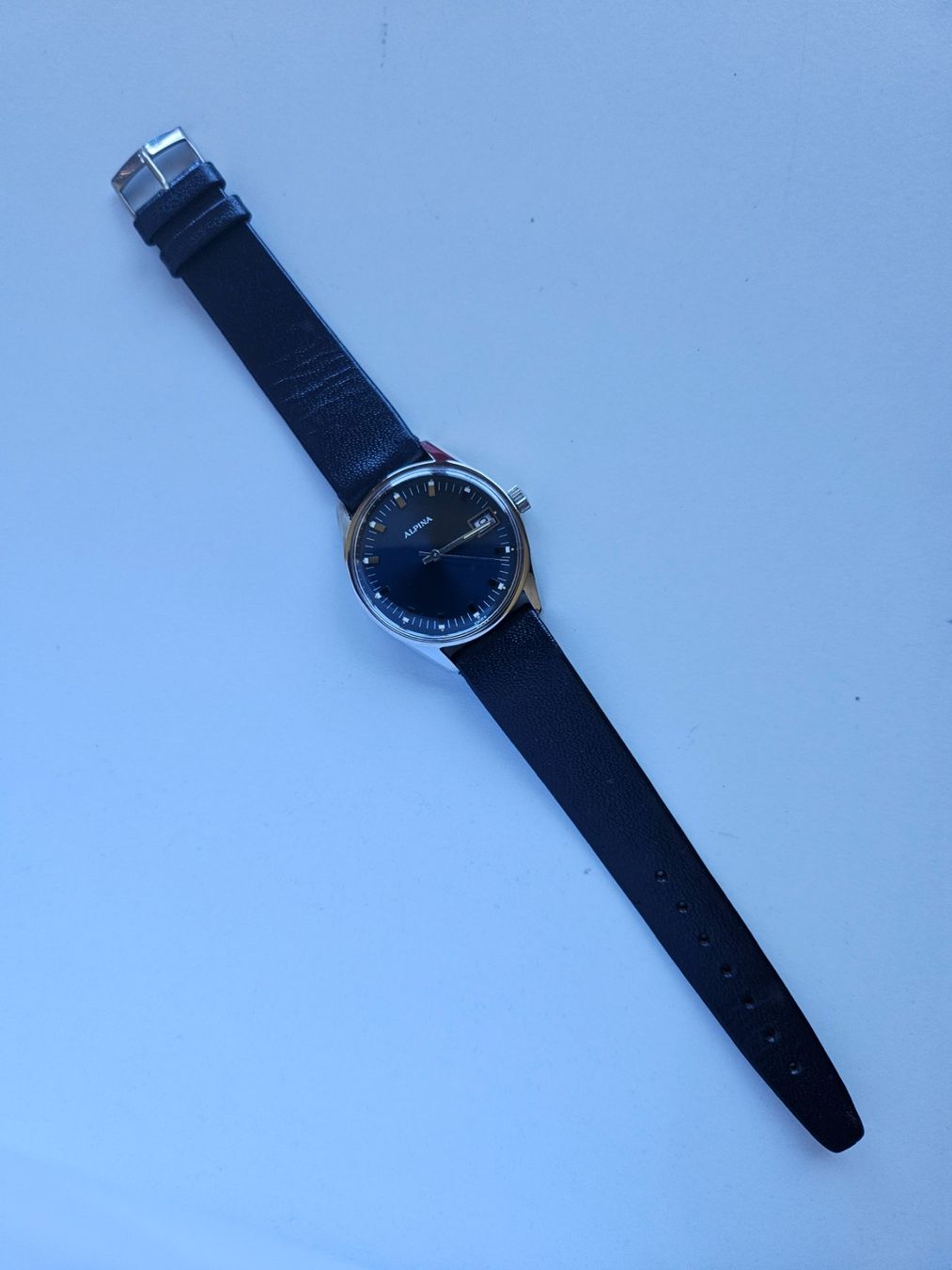 Alpina Orologi: 552 Alpina Date Handaufzug – Usato da Berikon venduto da mmm21 3