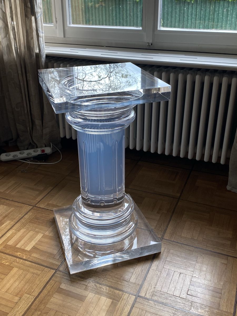 Altro in Decorazioni & Accessori: Colonna d'arredo in acrilico trasparente – Usato da Ascona venduto da her_7yh6 8