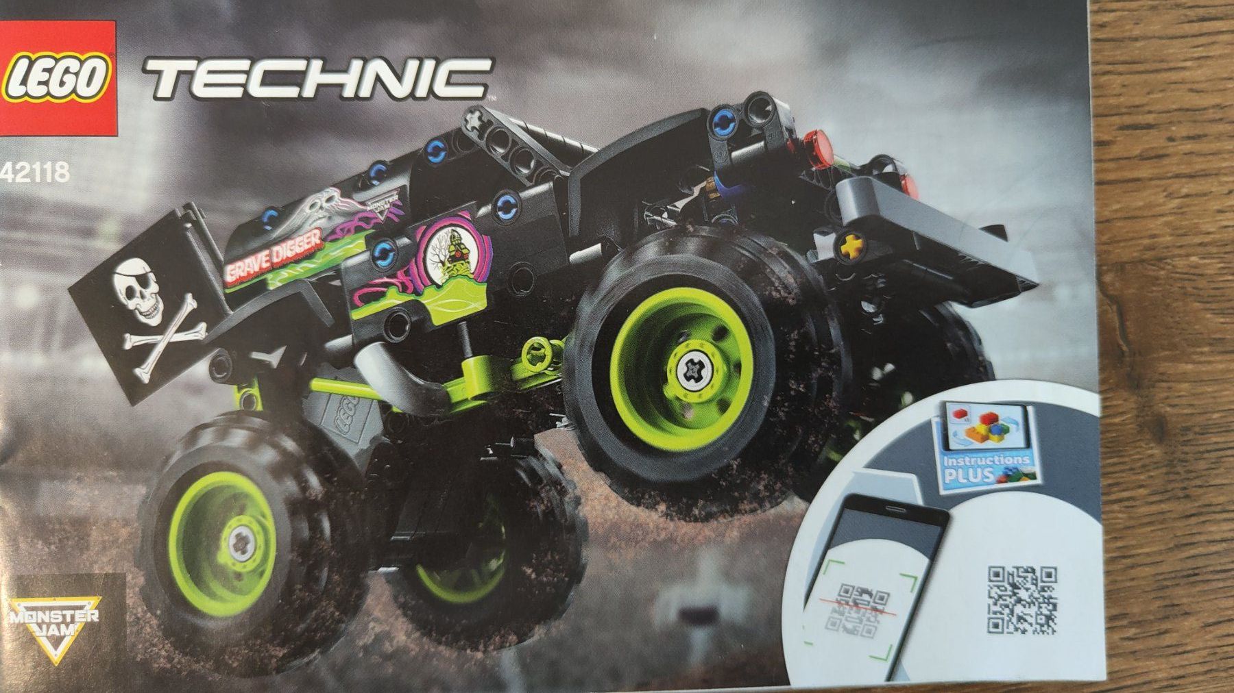 Technics Kit di costruzioni: Lego Technic Monstertruck Grave Digger (2 Modelle) – Usato da Tann venduto da ansure75