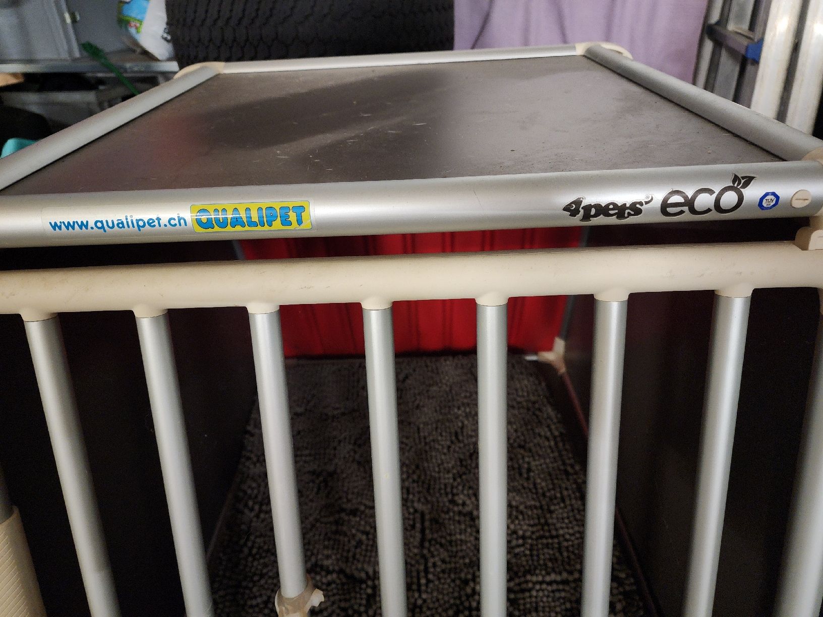 4pets Gabbie, trasporto & Sicurezza: Hundetransportbox 4pets eco silber  – Usato da Berneck venduto da erato6 1