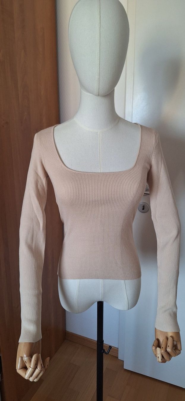 Kookai Maglioni & Felpe: Kookai, pull beige – Nuovo e nell'imballaggio originale da Lussery-Villars venduto da pousinete02