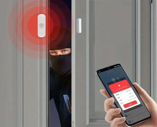 Sistemi d'allarme: Smart Home WLAN Tür-/Fenstersensor – Nuovo e nell'imballaggio originale da Liestal venduto da OMAROSHOP 2