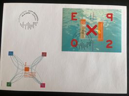 ET Luxusbrief Expo 2000 Neuchâtel, 15.5.2002