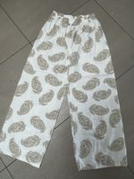 Bohohose in Leinenoptik
