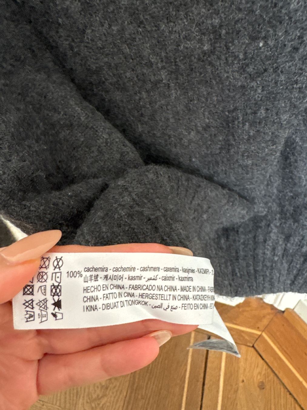 Zara Maglioni & Felpe: Damen Zara Kaschmirpullover Grau – Nuovo (secondo la descrizione) da Meilen venduto da Emma_321 3