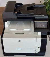 HP LaserJet Pro CM1415fnw Color MFP  WLAN  mit viel Toner
