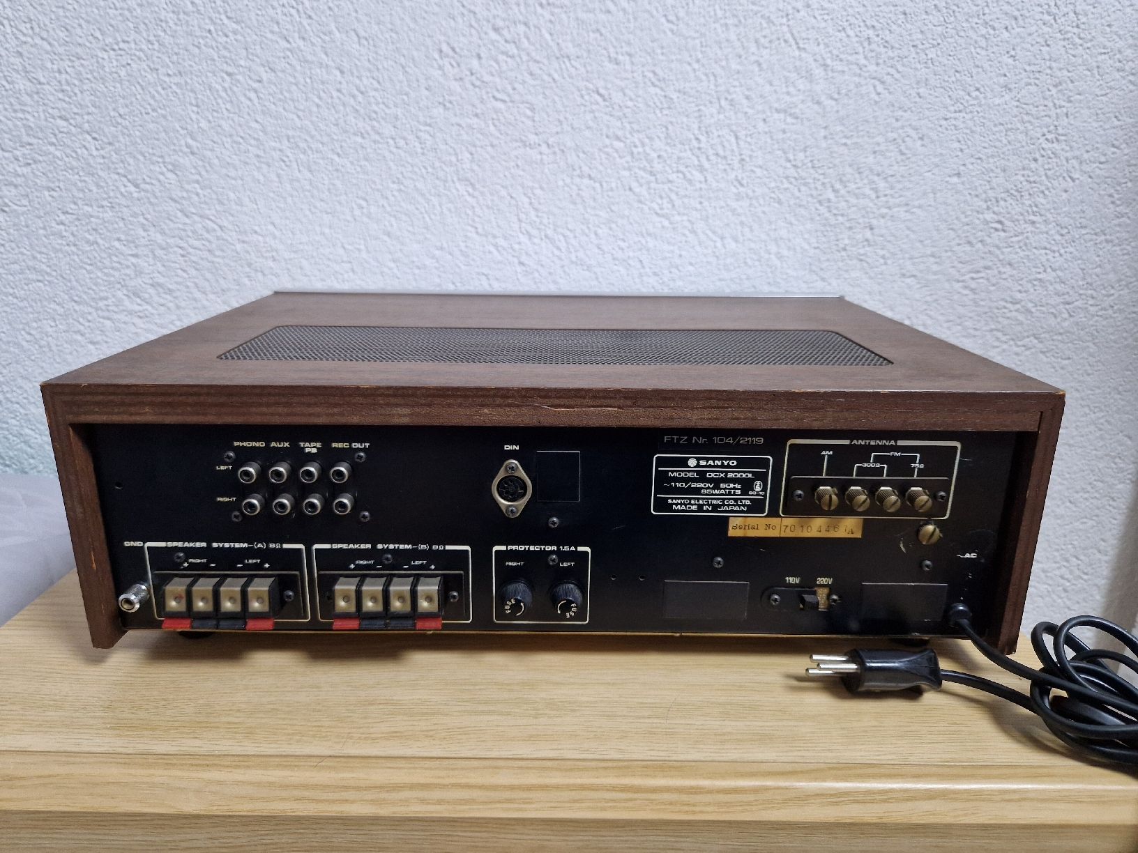 Ricevitori: Sanyo DCX 2000L – Usato da Arbon venduto da Mayak_Sound 7
