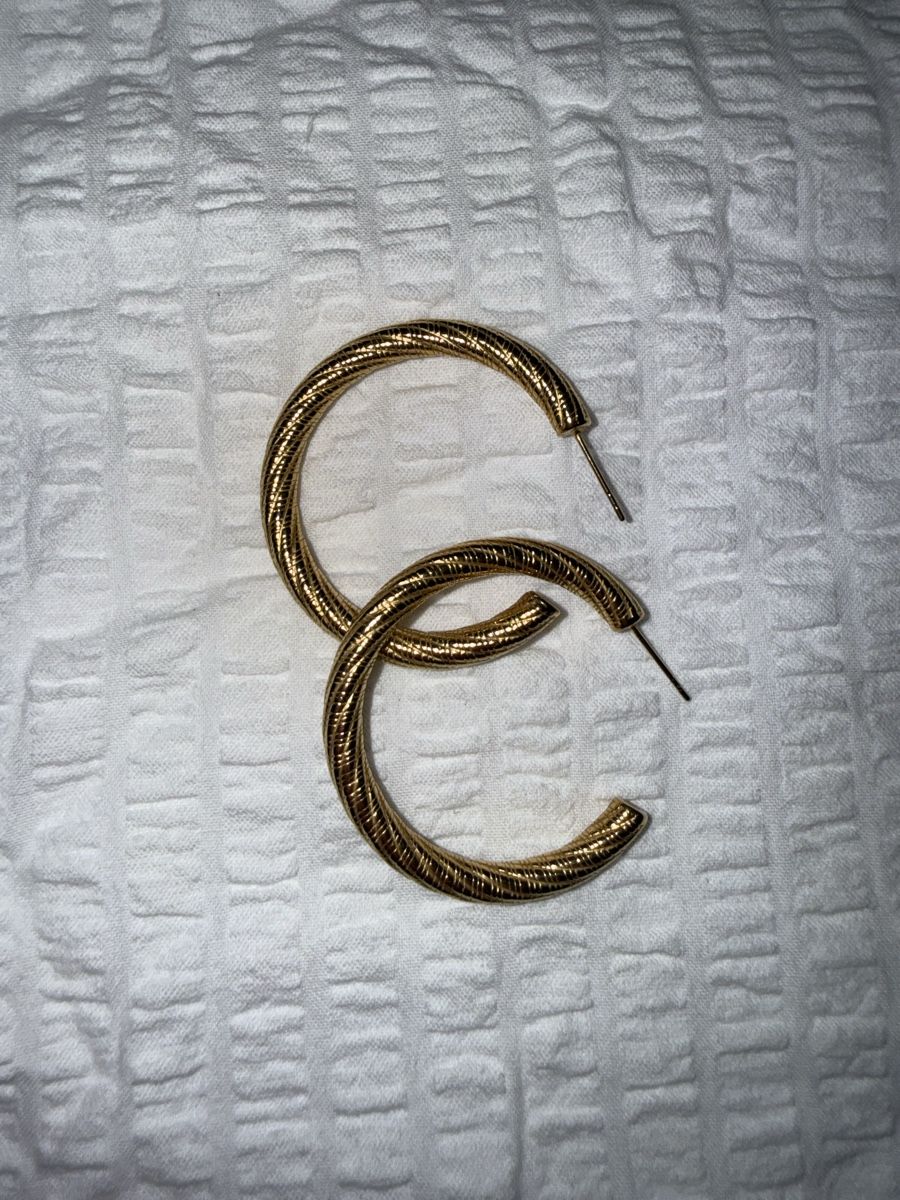 Boucles d'oreille: Goldene Kreolen  – D'occasion à Luzern par Itsclaire 4