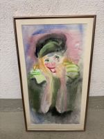 Sehr schön Bild mit Signatur(57 x 32 cm) Nr 10 /3