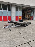 Humbaur HFK 250 Autotransportanhänger – kippbar, ausziehbare