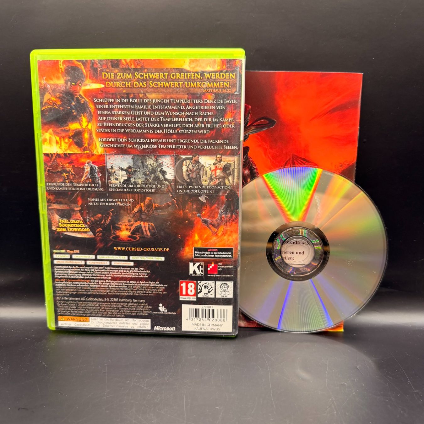 Microsoft Jeux: Xbox 360 The Cursed Crusade – D'occasion à Düdingen par Nerdworld 2