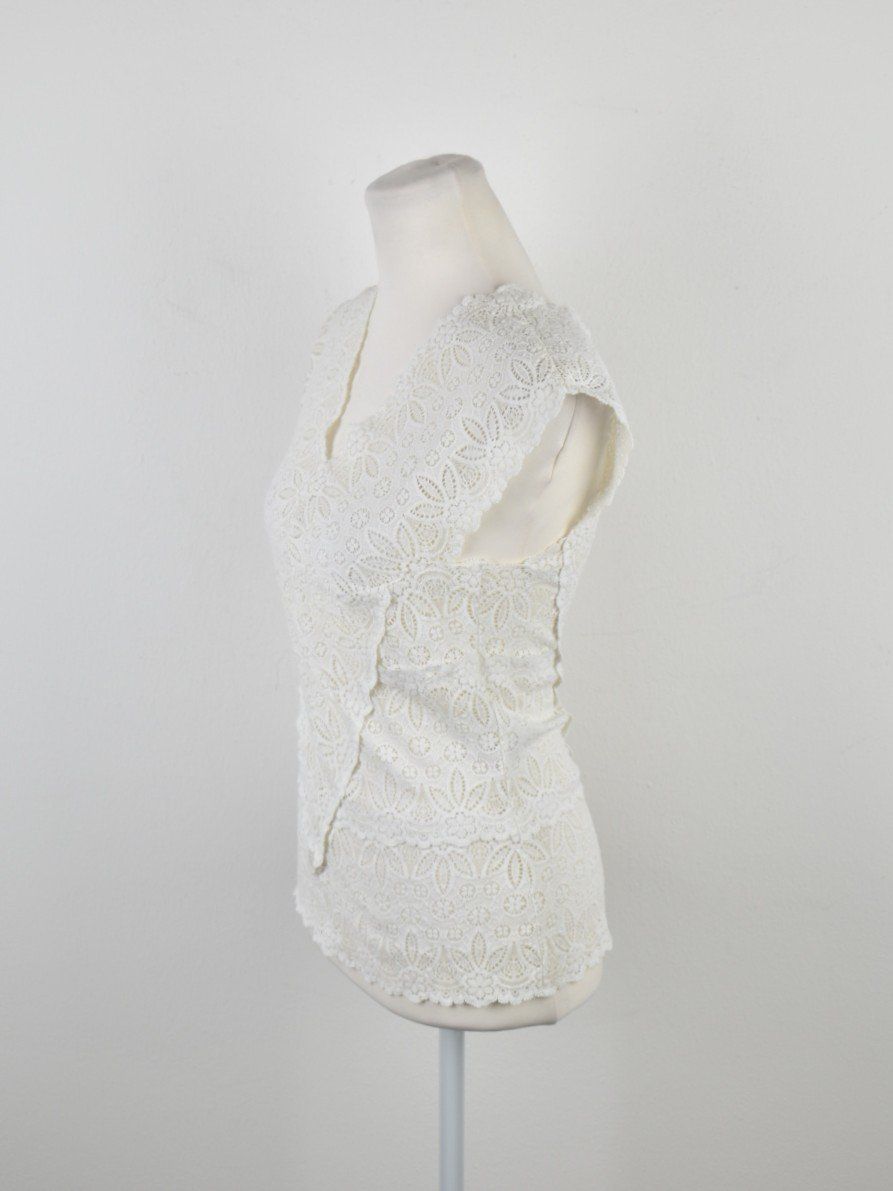 Tops: Zucchero Milano Spitzentop Gr.36 – Gebraucht aus Nürensdorf von 2ND_STORY 5