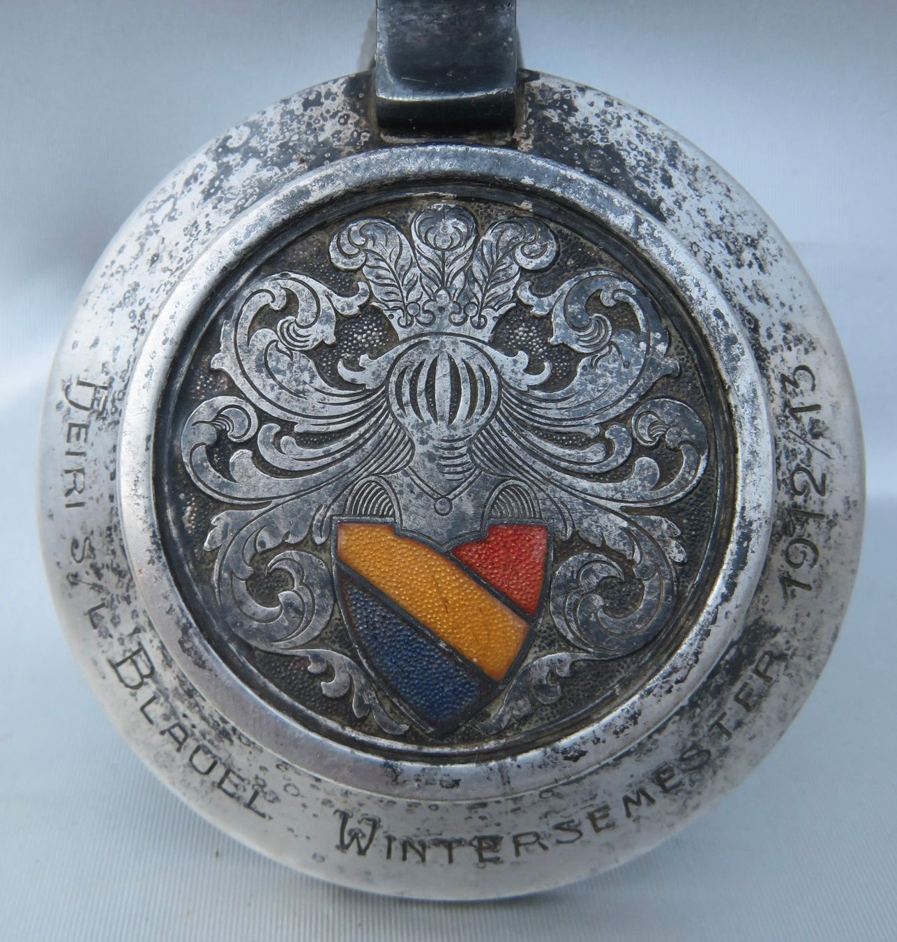 Bicchieri: STUDENTIKA BIERHUMPEN DECKEL 1912 – Usato da BERN venduto da erassmusvonrotterdam 2