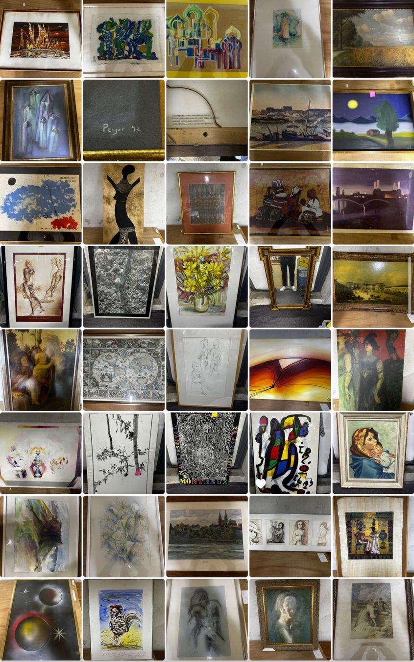 Tableaux: 4000 Bilder ca Sammlung aus Nachlass – D'occasion à Regensdorf par mat_yyd9 6