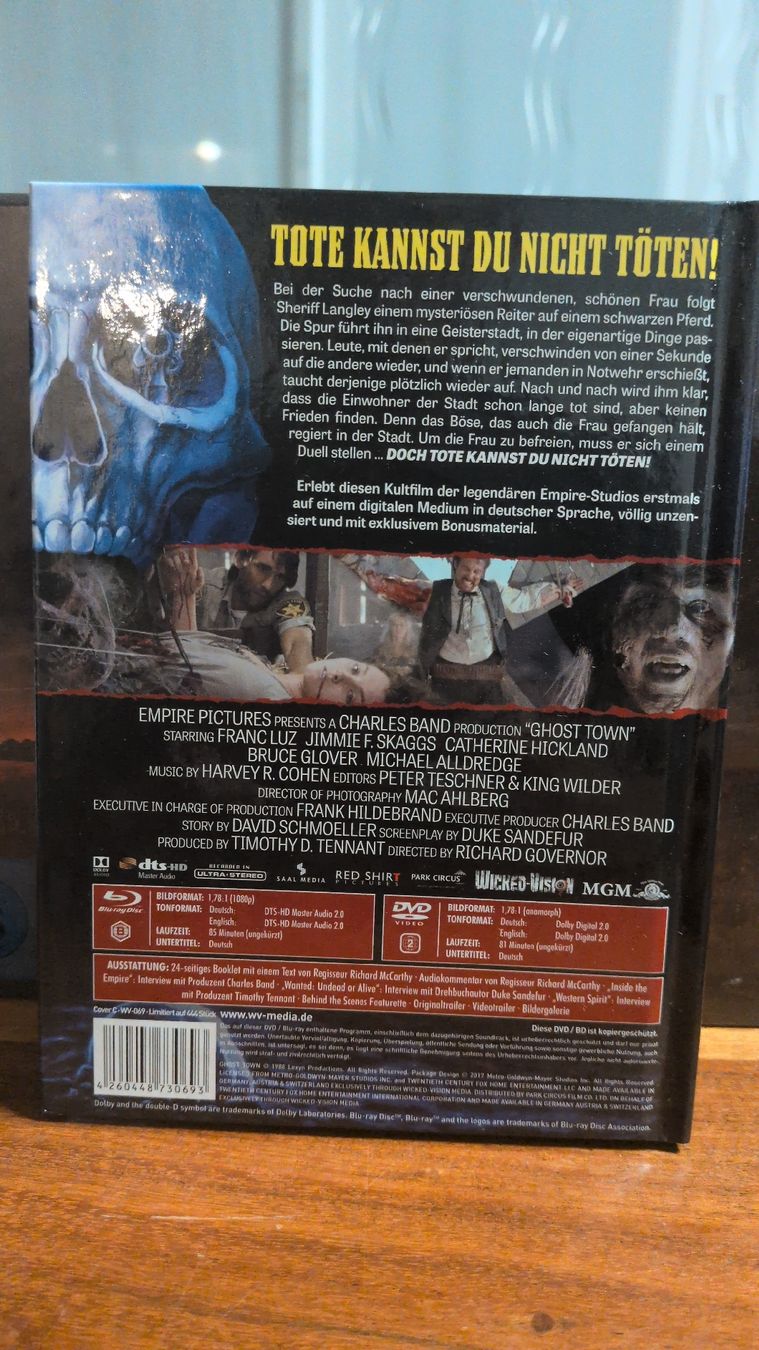 Tutti i DVDs: Ghost Town Blu-ray Mediabook  – Usato da Thun venduto da Pizzamike 1
