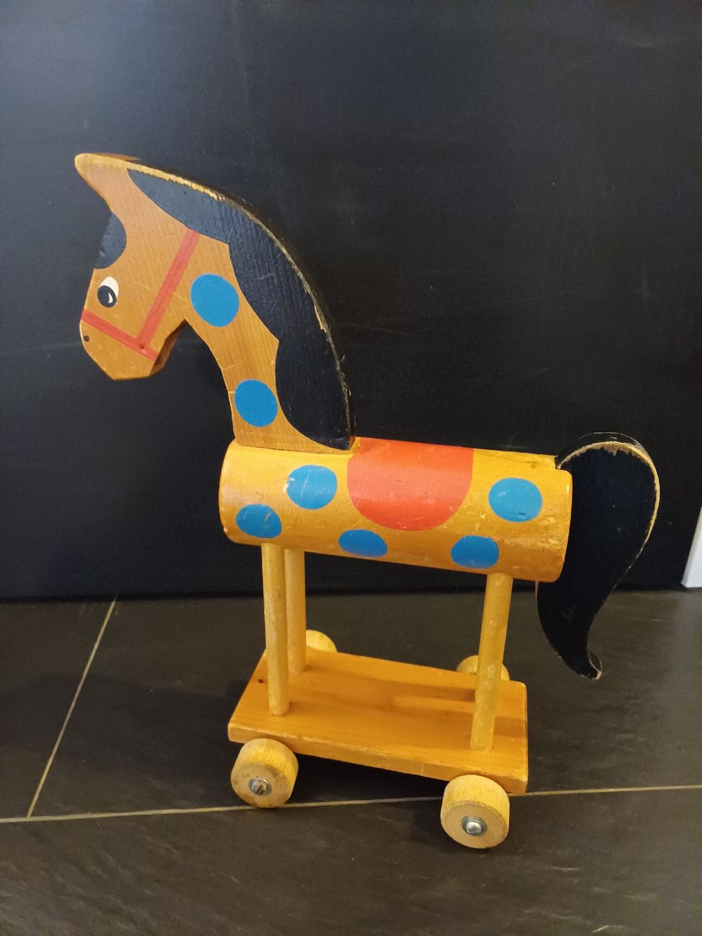 Trauffer Giocattoli: Vintage "Rössli Hü", 40cm hoch – Usato da Niederuzwil venduto da wolkenlos80 1