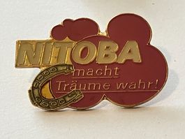 1 Pin Nitoba Basel - macht Träume wahr, Nieten-Tombola-Basel