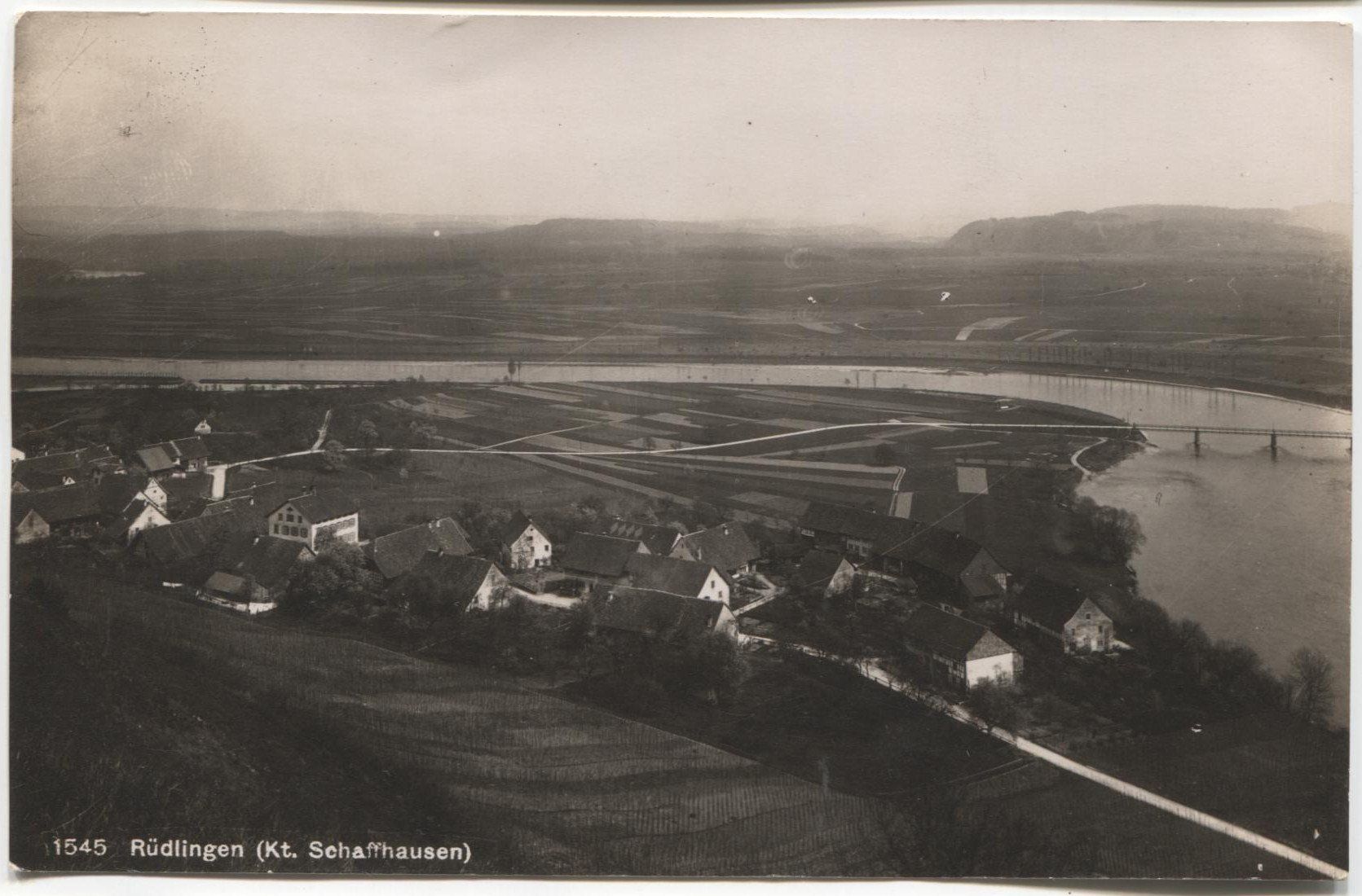 Ansichtskarten: RUEDLINGEN SH 1914 – Gebraucht aus Wil SG von Clanx