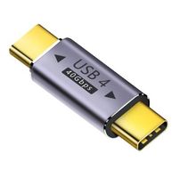 USB 4.0 Typ-C OTG Typ C Adapter 100W 40 Gbit/s 8k 60 Hz