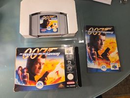 James Bond 007 Die Welt ist nicht genug N64 CIB OVP Case