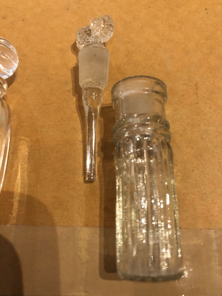 Flaconi: 2 antike Parfum-Miniaturen 6,5 cm lang – Usato da Lausen venduto da Zotty1 1