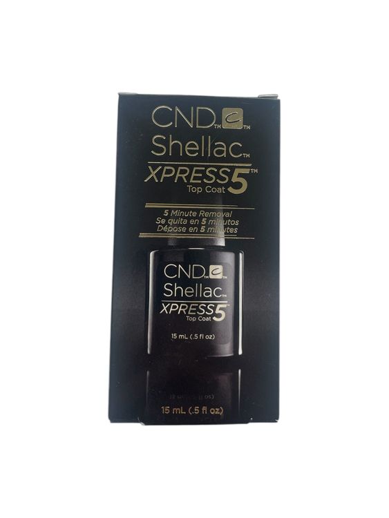 CND Shellac, XPress 5 Top Coat (Neu und originalverpackt) in ...