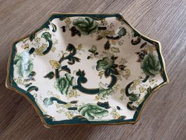 Schale - Coupe -  Mason’s Dekor Chartreuse England