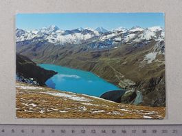 Lac de Moiry sur Grimentz, Val d'Anniviers, 1977