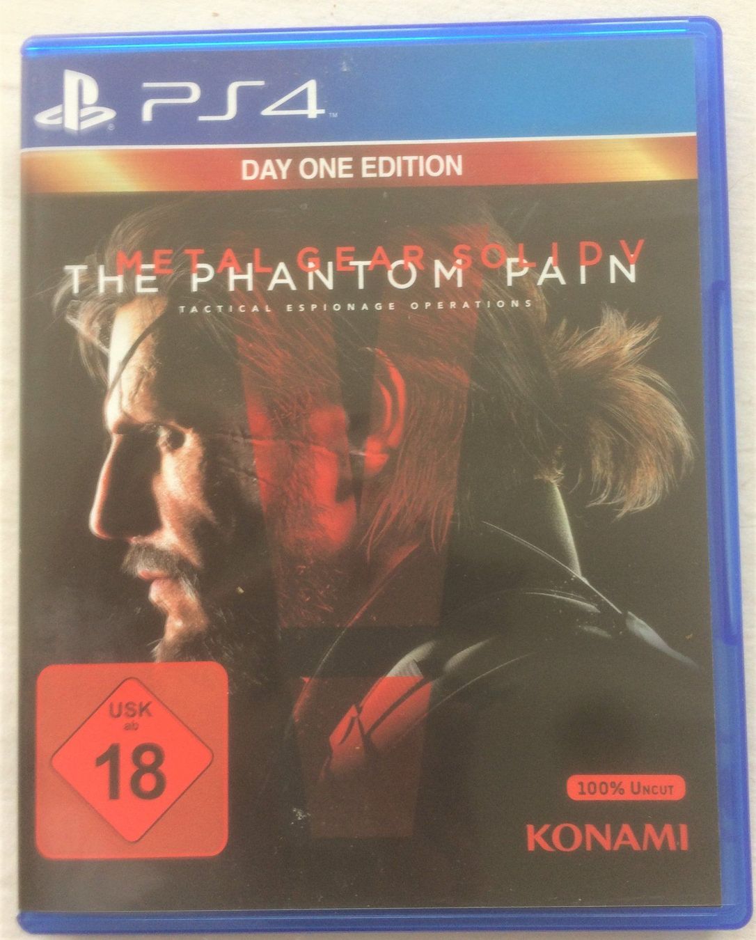 Spiele: PS 4 - METAL GEAR SOLID V - THE PHANTOM PAIN [DAY ONE] – Gebraucht aus Schaffhausen von durruti