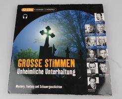 Hörbuch-Sammlung. Grosse Stimmen - Unheimliche Unterhaltung