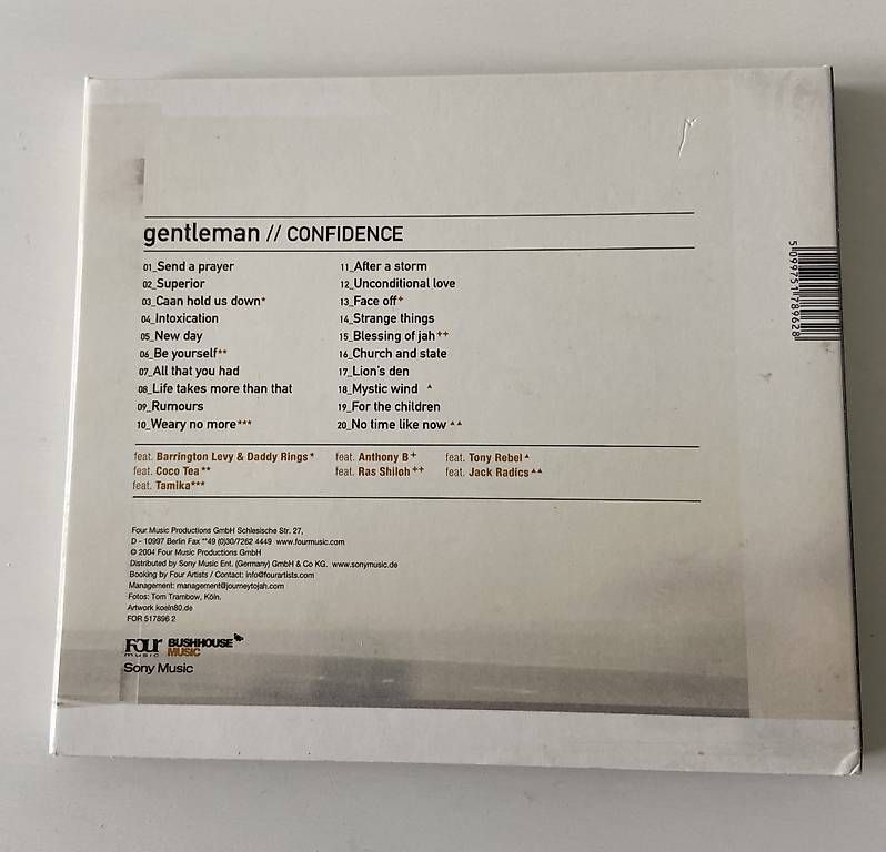 CD: Gentleman - Confidence (CD / 2004) neuwertig – Usato da Gossau SG venduto da shnizzle 1