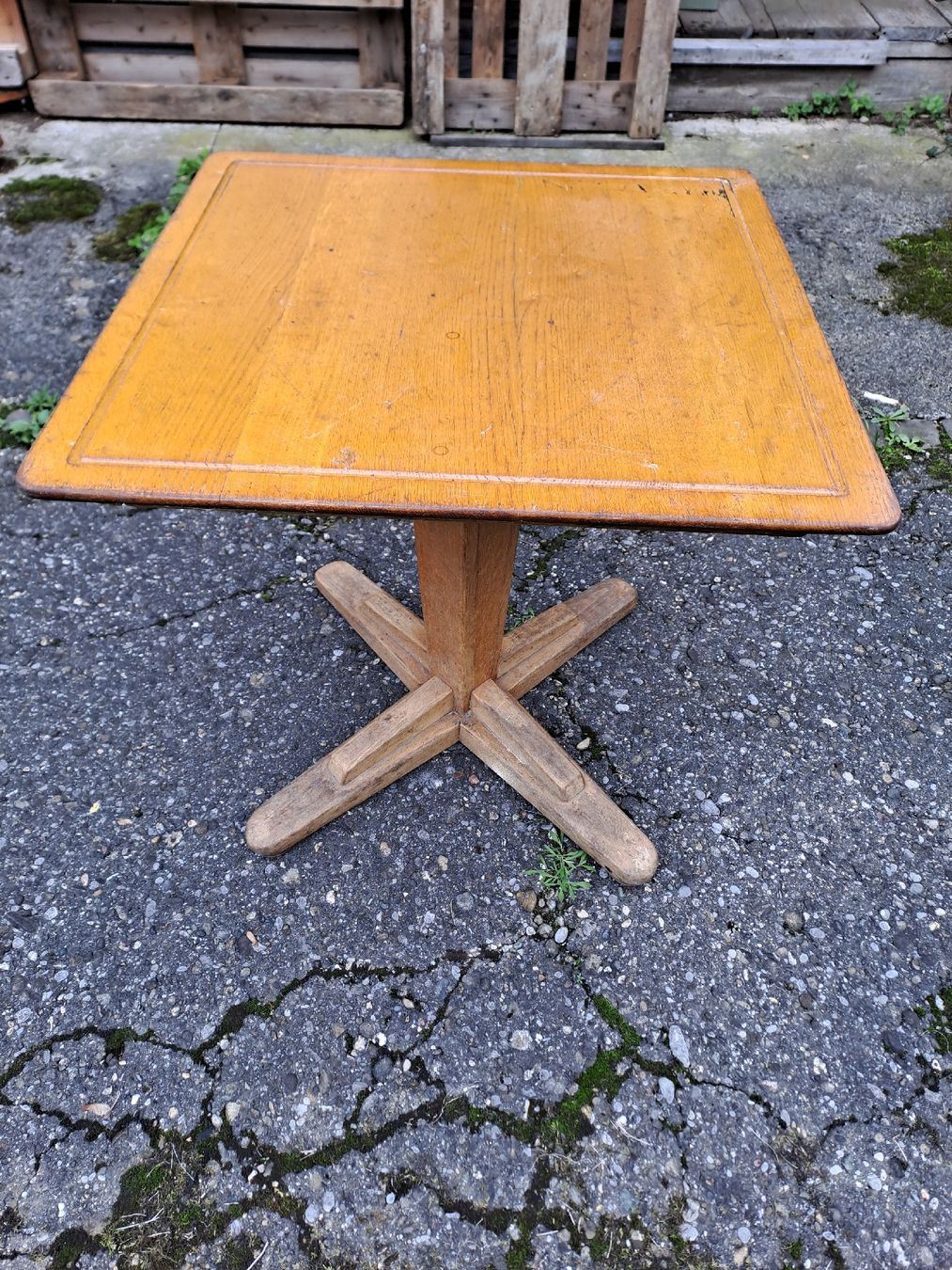 Tavoli: Tisch 75x75cm Eiche um 1950 – Usato da Gebenstorf venduto da suroh 1