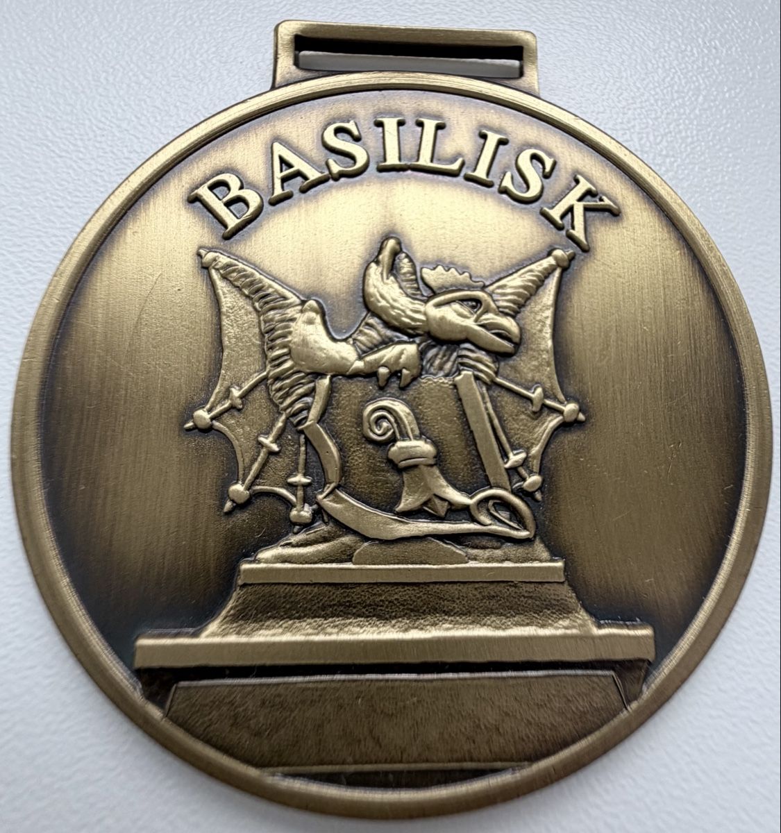 Medaglie: Grosse Baselisk Medaille Basel Basler Wappentier Basel-Stadt – Usato da Sissach venduto da Valeriika