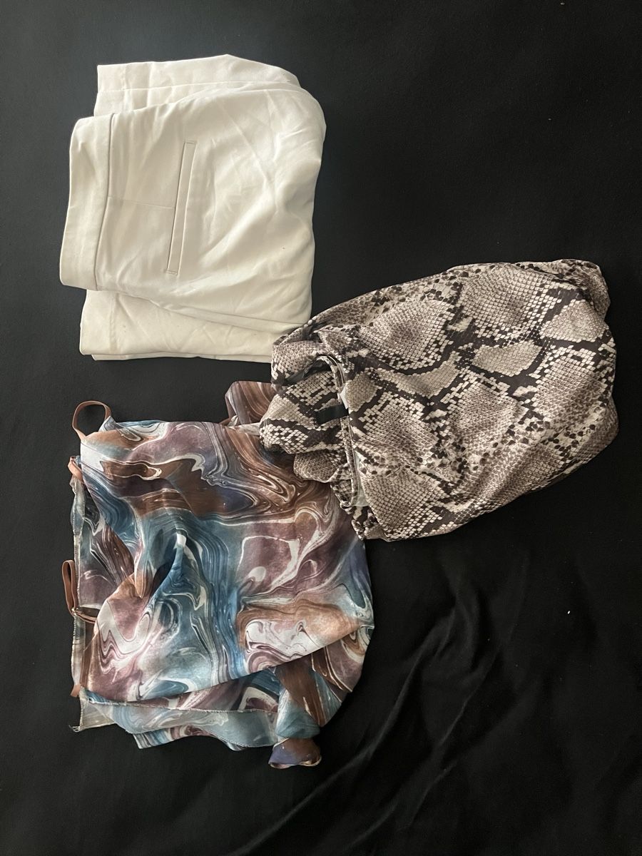 Lotti di vestiti: Bluse Schlangenmuster mit Hose & Kleid – Nuovo (secondo la descrizione) da Olten venduto da sae_82z2 9