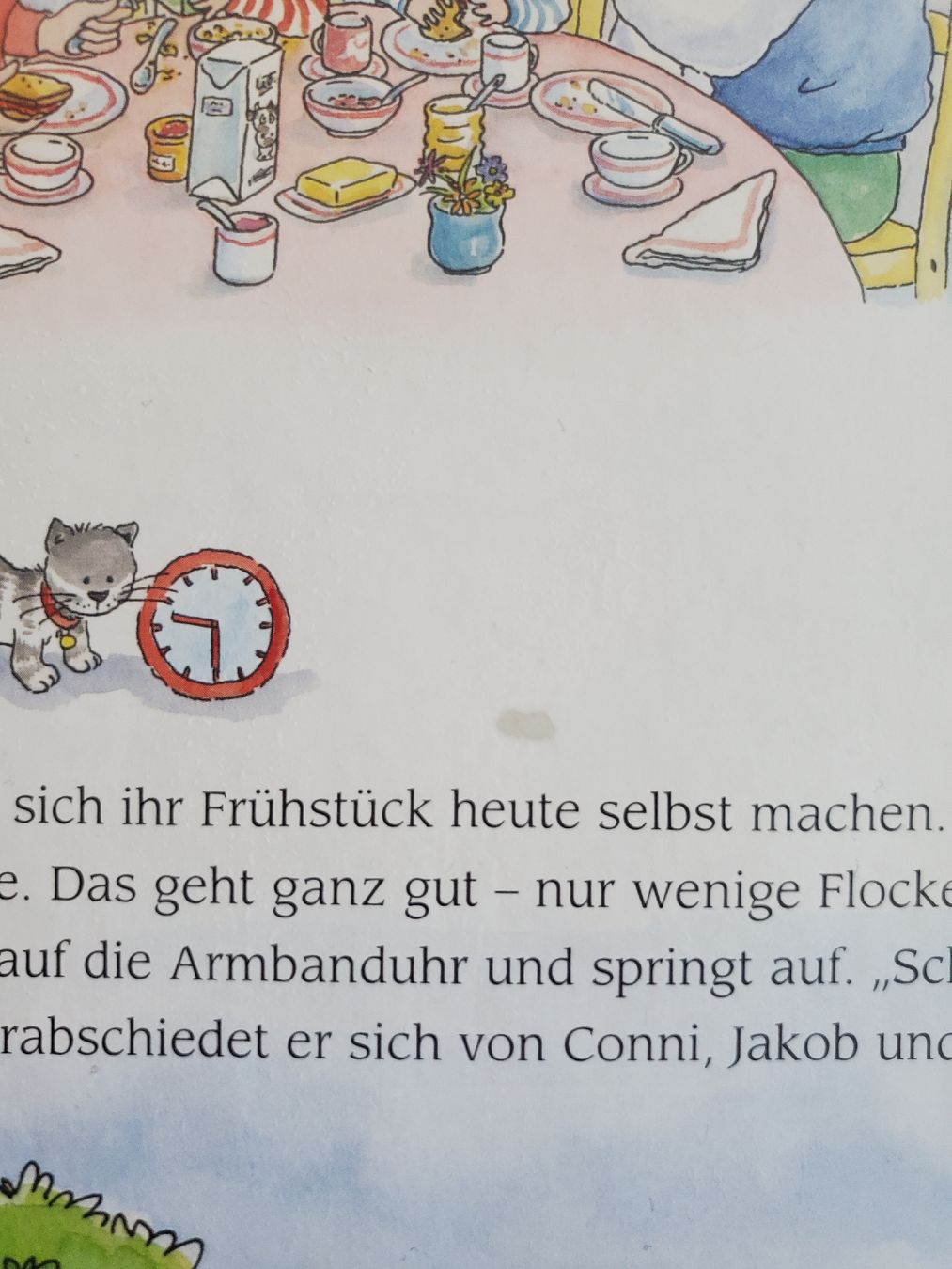 Libri: Conni lernt die Uhrzeit, Buch – Usato da Frauenfeld venduto da BeneFull 5